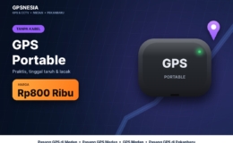 GPS portable tanpa kabel - GPS Medan, pasang GPS di Pekanbaru
