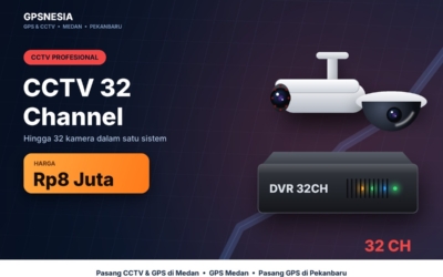 CCTV 32 channel dengan DVR - pasang CCTV di Medan dan Pekanbaru