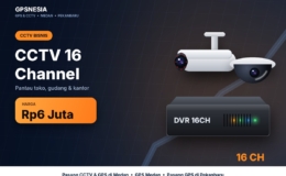 CCTV 16 channel dengan DVR - pasang CCTV di Medan dan Pekanbaru