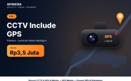 CCTV Include GPS, kamera mobil plus pelacak - pasang GPS di Medan dan Pekanbaru